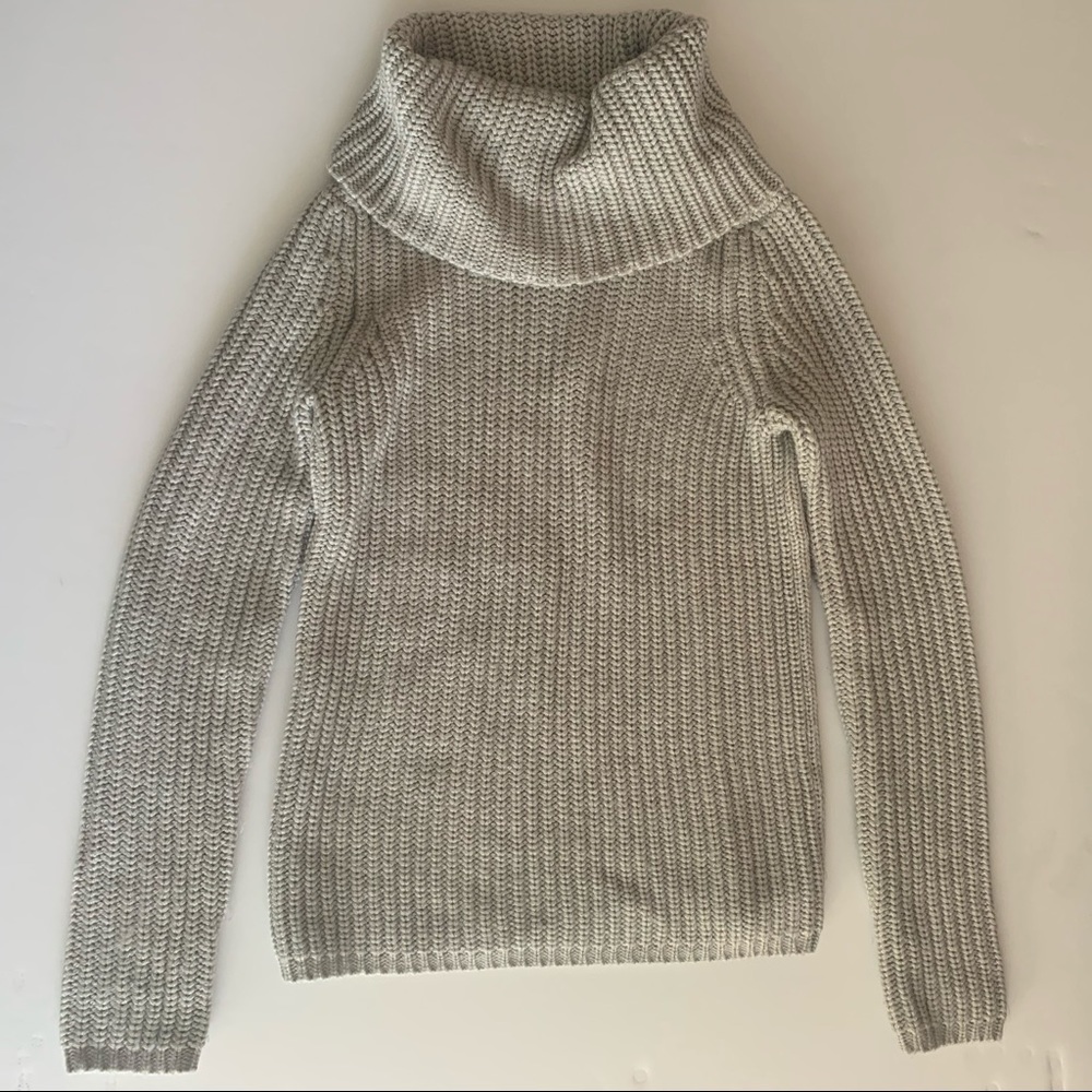 BANANA REPUBLIC - Shaker Knit Cowl Neck Sweater